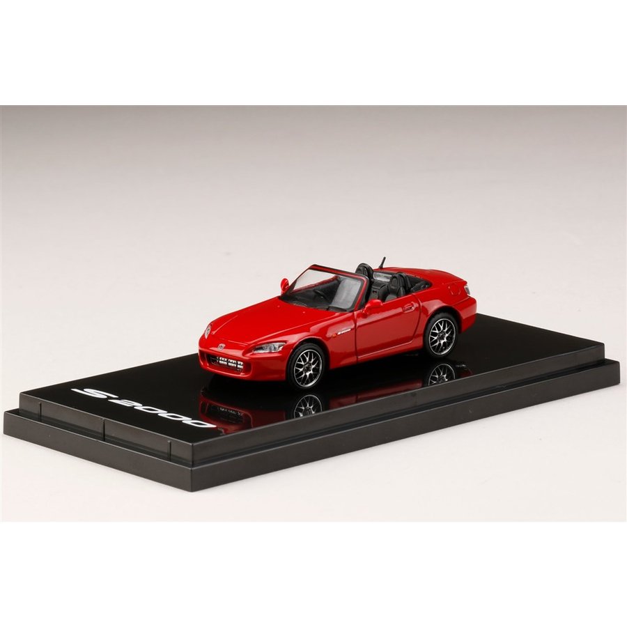 ホビージャパン 1/64 ホンダ S2000 AP1 Type 200 カスタムバージョン ニューフォーミュラレッド 完成品ミニカー HJ641020CR