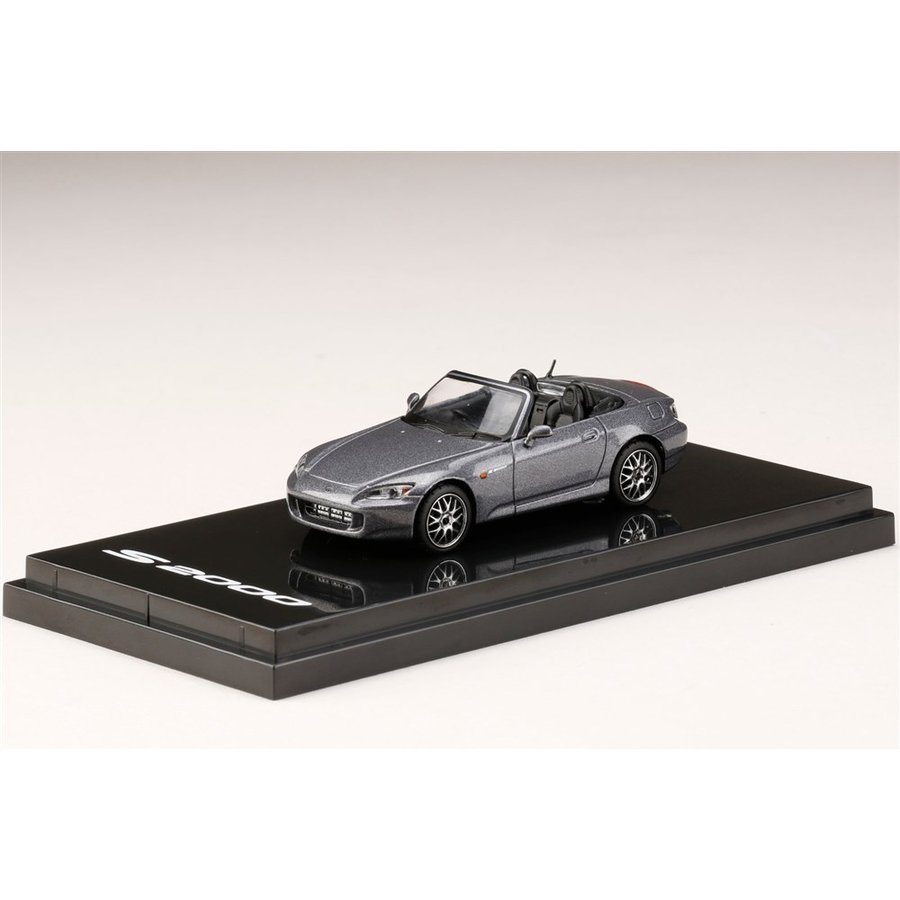 ホビージャパン 1/64 ホンダ S2000 AP1 Type 200 カスタムバージョン ムーンロックメタリック 完成品ミニカー HJ641020CS