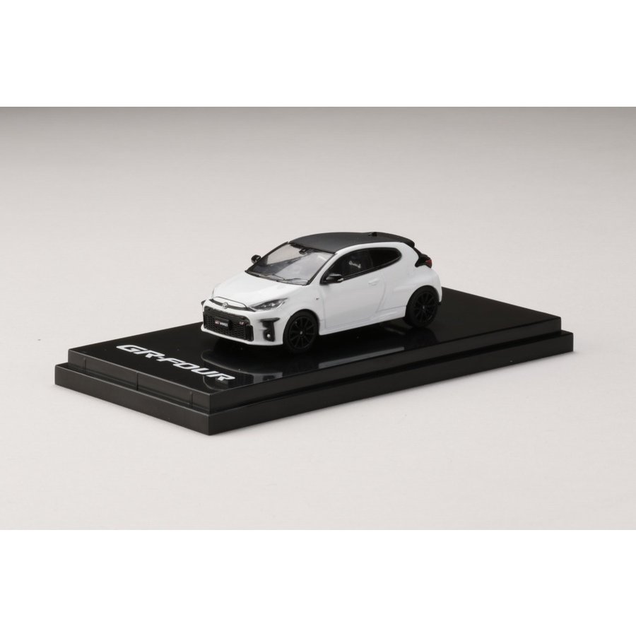 ホビージャパン 1/64 トヨタ GR YARIS RZ""ハイパフォーマンス"" スーパーホワイトII 完成品ミニカー HJ641024HW