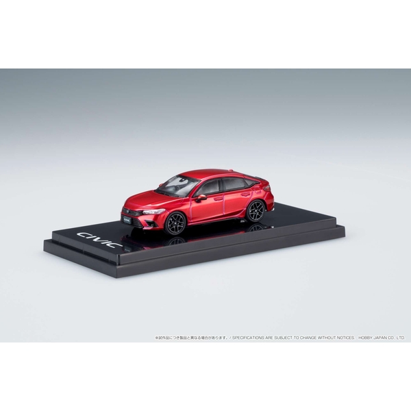 ホビージャパン 1/64 ホンダ シビック FL1 プレミアムクリスタルレッドパール 完成品ミニカー HJ641046AR