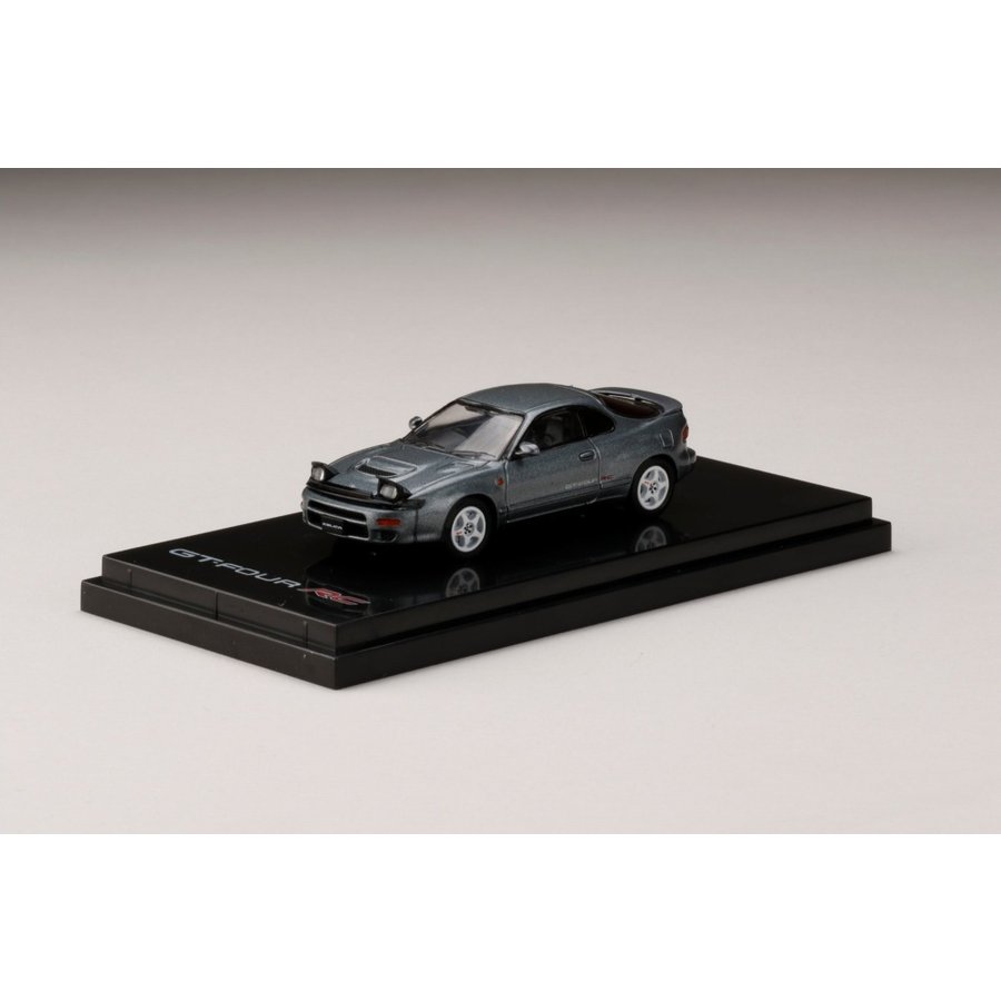 ホビージャパン 1/64 トヨタ セリカ GT-FOUR RC ST185 カスタムバージョン グレーメタリック 完成品ミニカー HJ641023BGM