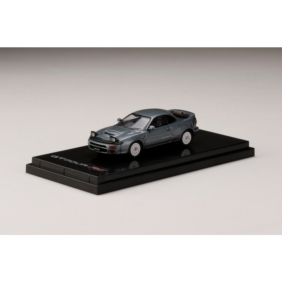 ホビージャパン 1/64 トヨタセリカ GT-FOUR RC ST185 カスタムバージョン/ディッシュホイール グレーメタリック 完成品ミニカー HJ641023CGM