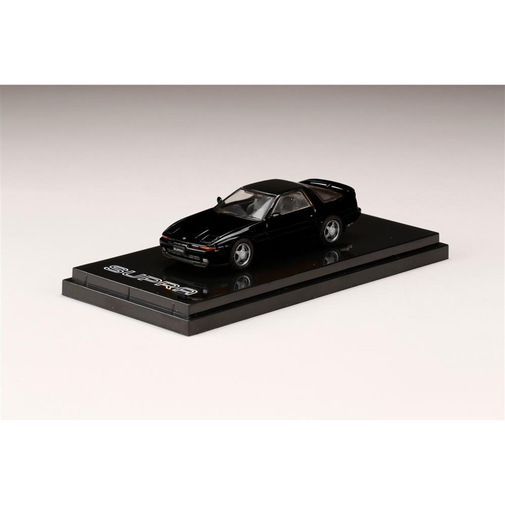 ホビージャパン 1/64 トヨタ スープラ A70 2.5GT ツインターボ R ブラック 完成品ミニカー HJ641026RBK