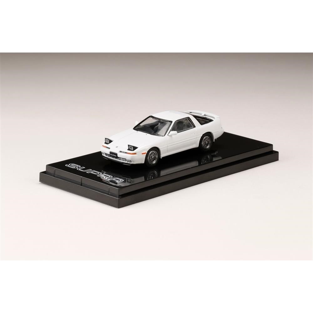 ホビージャパン 1/64 トヨタ スープラ A70 2.5GT ツインターボ カスタムバージョン スーパーホワイト IV 完成品ミニカー HJ641026CW