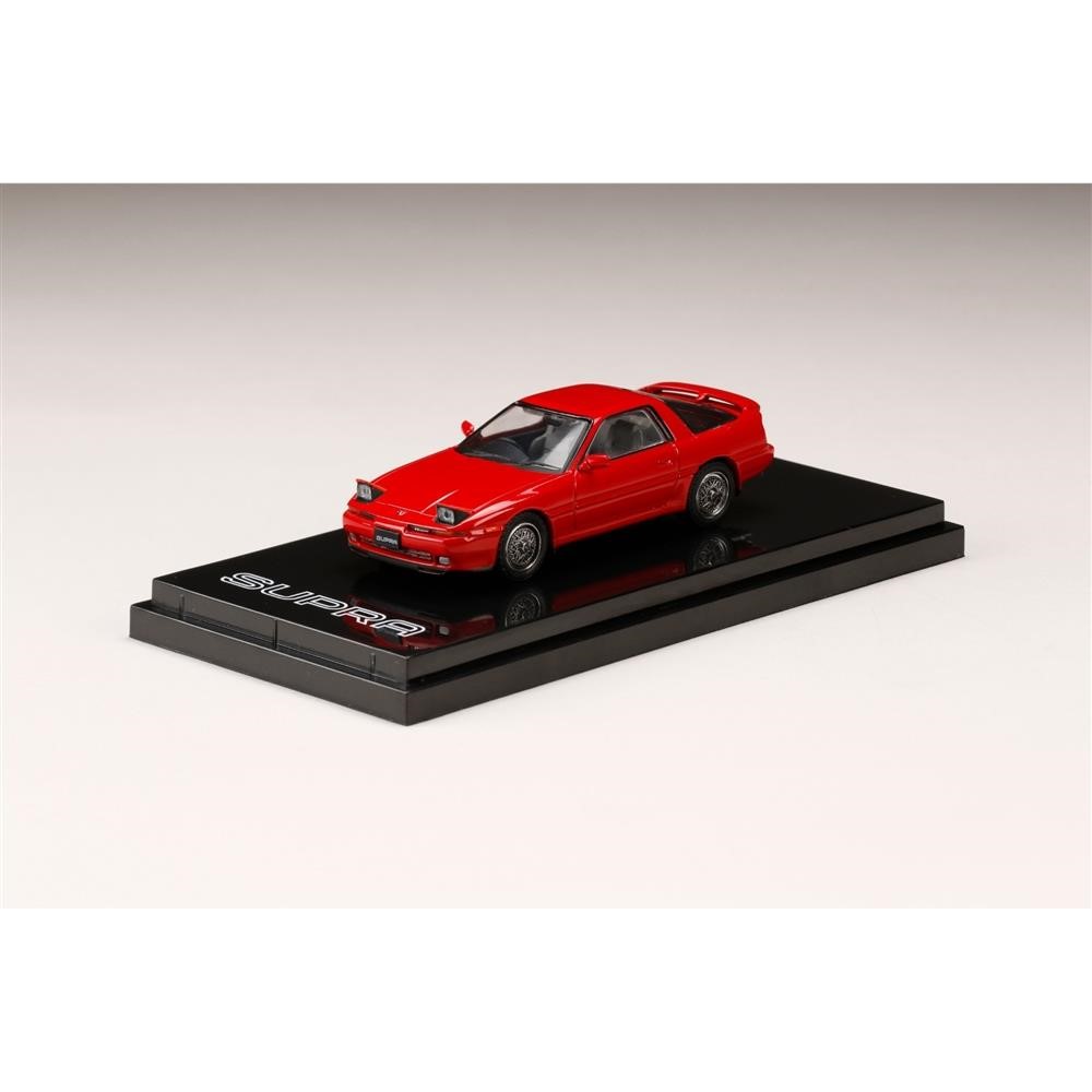ホビージャパン 1/64 トヨタ スープラ A70 2.5GT ツインターボ カスタムバージョン スーパーレッドII 完成品ミニカー HJ641026CR