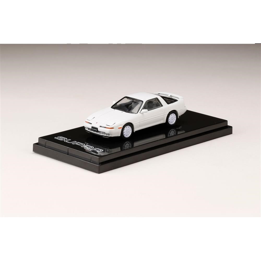 ホビージャパン 1/64 トヨタ スープラ A70 3.0GT ターボ リミテッド 1989 スーパーホワイトIII 完成品ミニカー HJ641026GW
