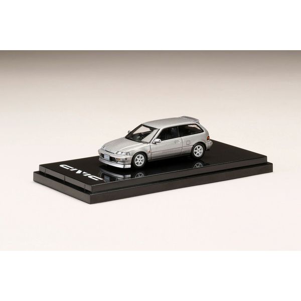 ホビージャパン 1/64 ホンダ シビック EF9 SiR II カスタマイズバージョン グレーメタリック 完成品ミニカー HJ641031CGM