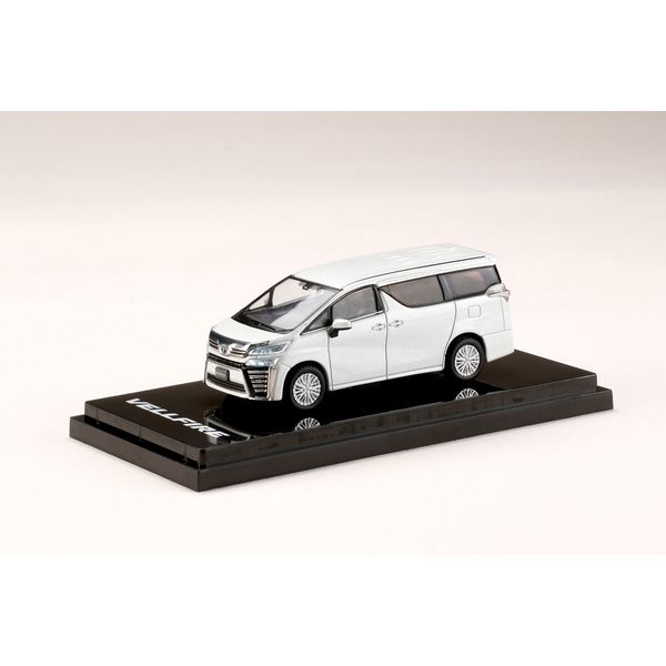 ホビージャパン 1/64 トヨタ ヴェルファイア H30W ハイブリッド ホワイトパールクリスタルシャイン 完成品ミニカー HJ641028HWP