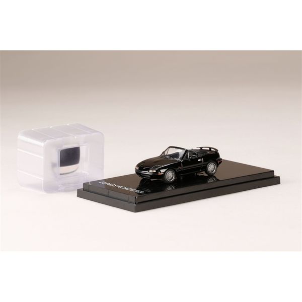 ホビージャパン 1/64 マツダ ユーノス ロードスター NA6CE S-SPECIAL ブリリアントブラック 完成品ミニカー HJ641025CBK