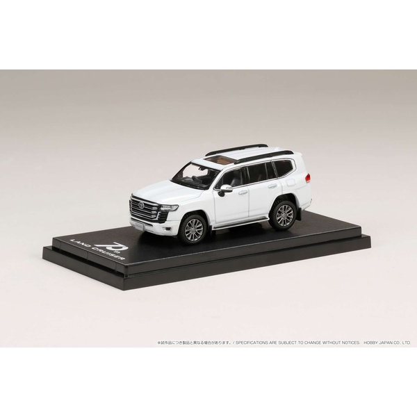 1/64 トヨタ ランドクルーザー JA300W ZX プレシャスホワイトパール/ブラック内装