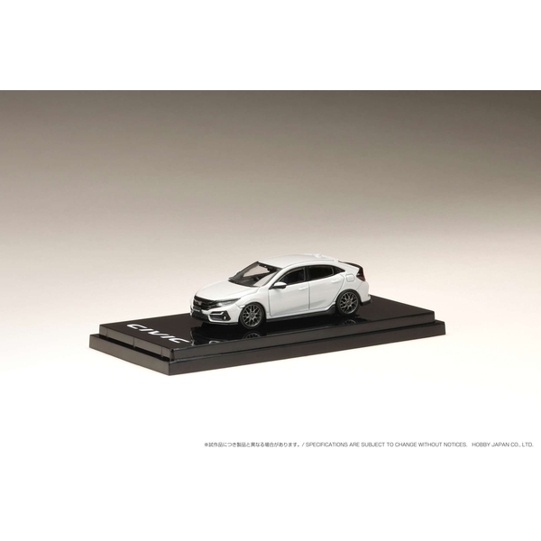 1/64 ホンダ シビック ハッチバック FK7 2020 カスタムバージョン プラチナホワイトパール