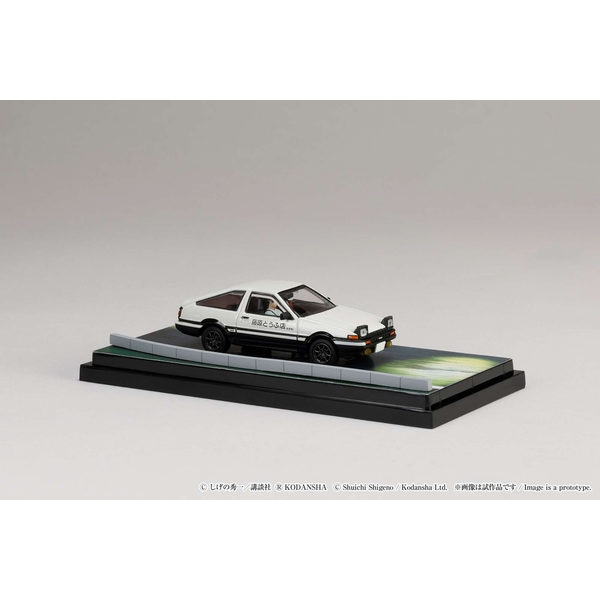 1/64 トヨタ スプリンター トレノ GT APEX AE86/頭文字D VS 高橋涼介 藤原拓海 フィギュア付き 完成品ミニカー HJ643008DB