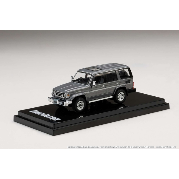 1/64 トヨタ ランドクルーザー 70 ZX 4DOOR '2001 グレーメタリック 完成品ミニカー HJ642038BGM