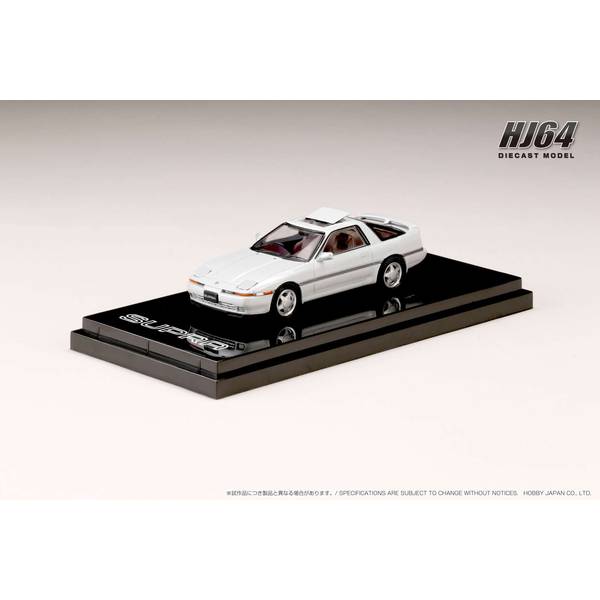 1/64 トヨタ スープラ A70 2.5GT TWIN TURBO LIMITED サンルーフ付 スーパーホワイトパールマイカ 完成品ミニカー HJ642026LRPW