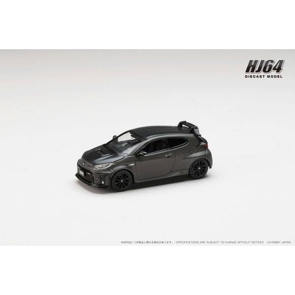 1/64 トヨタ GRMN ヤリス サーキットパッケージ マットスチール 完成品ミニカー HJ643024CGM