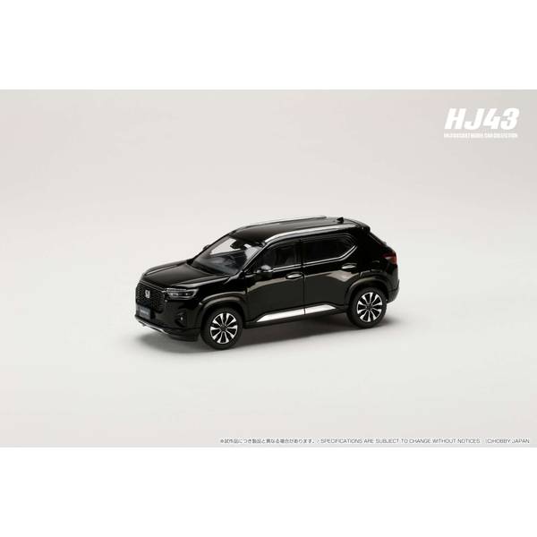 1/43 ホンダ WR-V クリスタルブラック・パール 完成品ミニカー HJ431007BK
