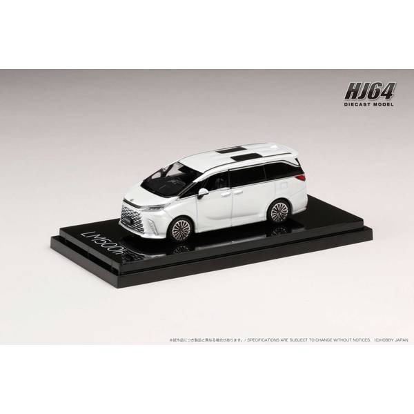 1/64 レクサス LM 500h 右ハンドル仕様 6座 ソニッククォーツ 完成品ミニカー HJ642076AW