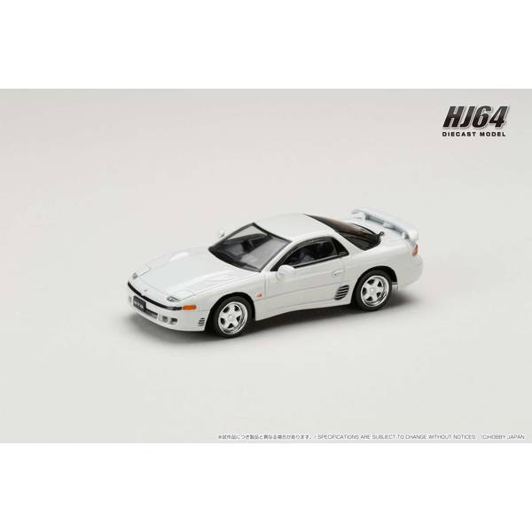 1/64 ミツビシ GTO ツインターボ JDM STYLE ミスティホワイトパール 完成品ミニカー HJ644065W