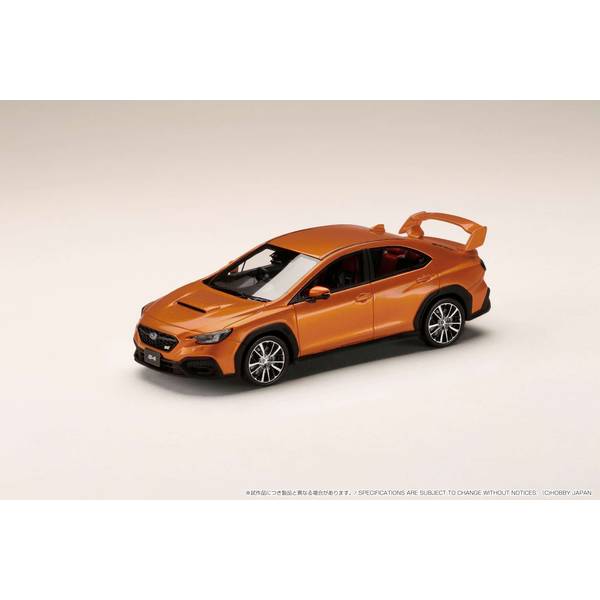 1/43 スバル WRX S4 STI SPORT R EX VBH ソーラーオレンジ 完成品ミニカー PM43158P