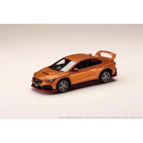 1/43 スバル WRX S4 STI SPORT R EX STI PERFORMANCE VBH ソーラーオレンジ 完成品ミニカー PM43158GP