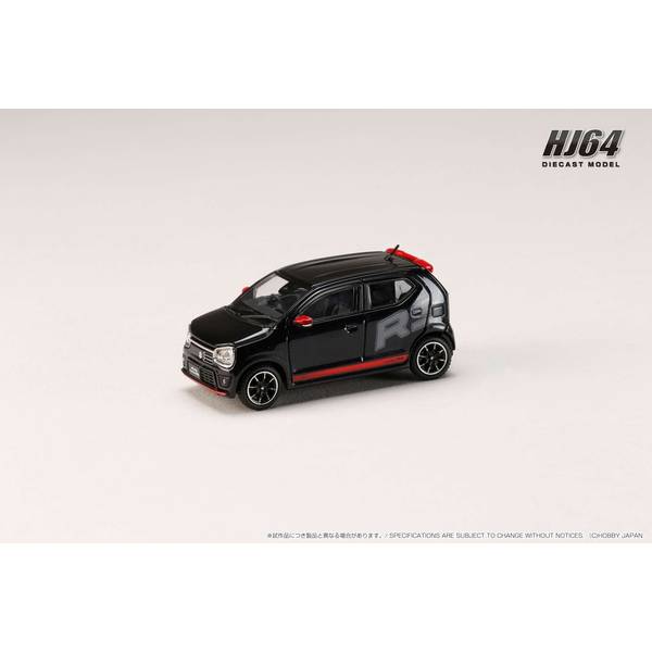 1/64 スズキ アルト ターボ RS HA36S RS デカールチューン ブルーイッシュブラックパール3 完成品ミニカー HJ642070BBK