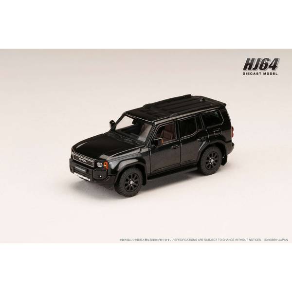 1/64 トヨタ ランドクルーザー 1ST EDITION ブラック 左ハンドル仕様 完成品ミニカー HJ645081BK
