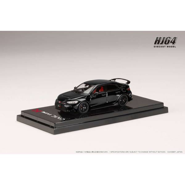 1/64 ホンダ シビック タイプR FL5 クリスタルブラックパール 完成品ミニカー HJ643063BK