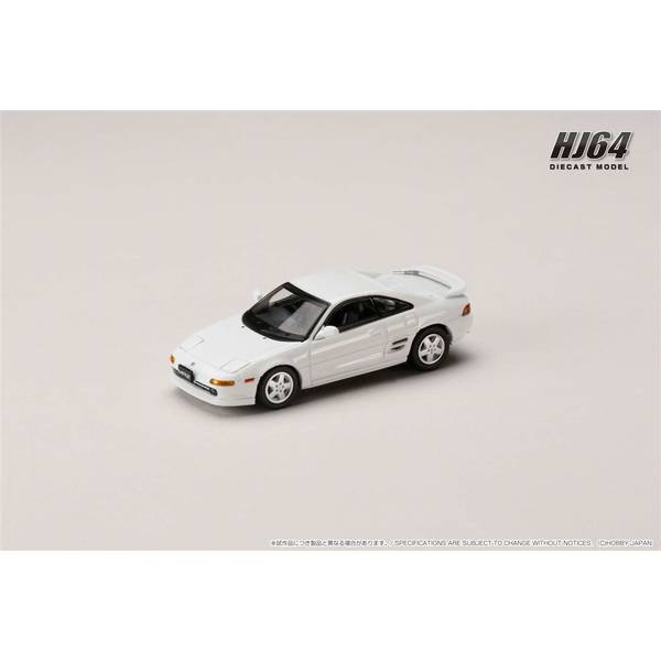 1/64 トヨタ MR2 SW20 GT-S 1993 スーパーホワイトII 完成品ミニカー HJ643045W