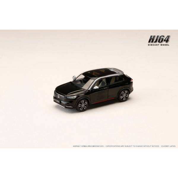1/64 ホンダ VEZEL e: HEV PLaY クリスタルブラック・パール 完成品ミニカー HJ642071BK