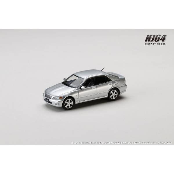 1/64 トヨタ アルテッツァ RS200 E10 1998 シルバーメタリック 完成品ミニカー HJ641080AS