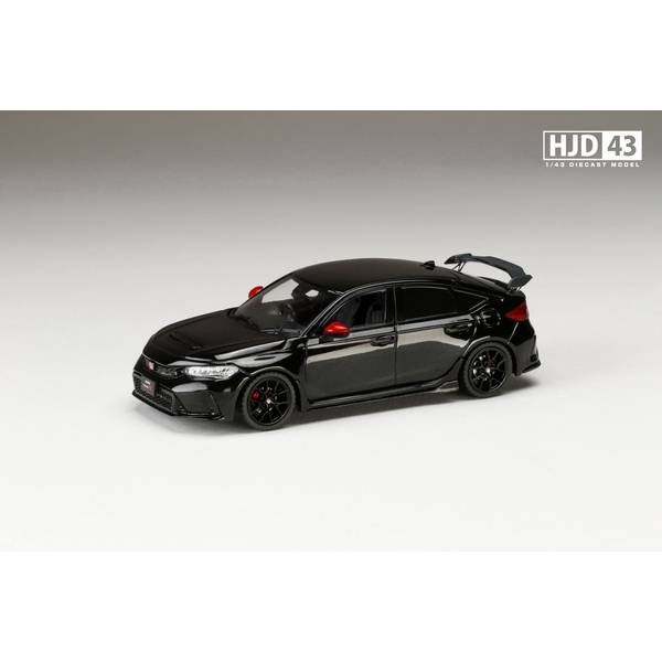 1/43 ホンダ シビック TYPE R FL5 RACING BLACK Package 純正オプション装着車 ブラック 完成品ミニカー HJD431004BK