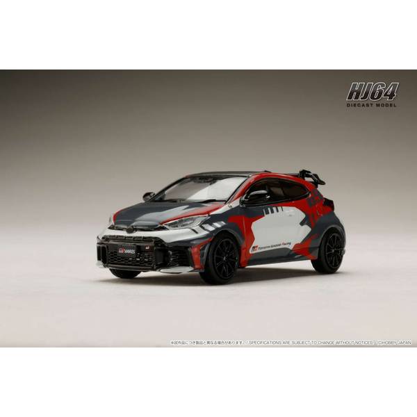 1/64 トヨタ GRヤリス RZ ハイパフォーマンス カッレ ロバンペラ エディション 2024 完成品ミニカー HJ643087PW