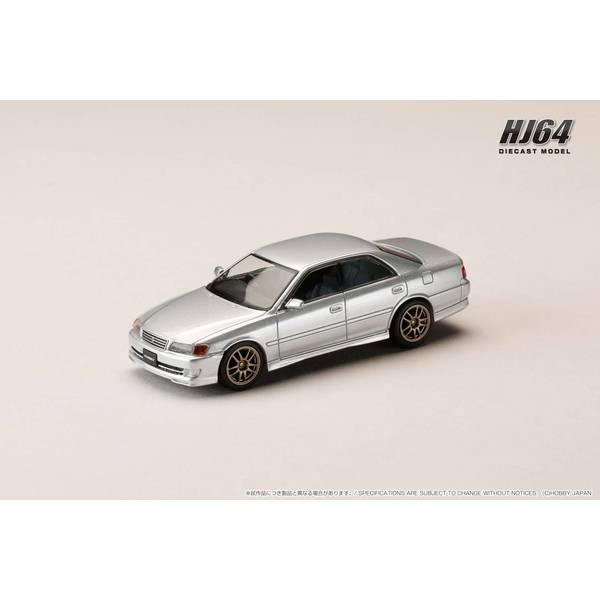 1/64 トヨタ チェイサー ツアラーV JZX100 アーリーバージョン 1996 JDM STYLE 10スポーク シルバー 完成品ミニカー HJ645072AS