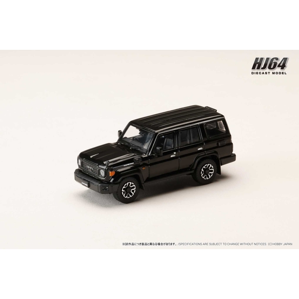 1/64 トヨタ ランドクルーザー 70 GDJ76W アティチュード・ブラック・マイカ