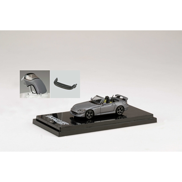【9月予約】ホビージャパン 1/64 ホンダ S2000 TYPE S ムーンロックメタリック 完成品ミニカー HJ645020MM