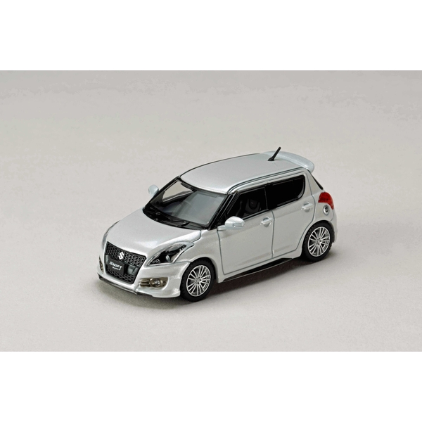 【10月予約】1/64 スズキ スイフトスポーツ ZC32S 純正オプション装着車 スノーホワイトパール 完成品ミニカー HJ642082W