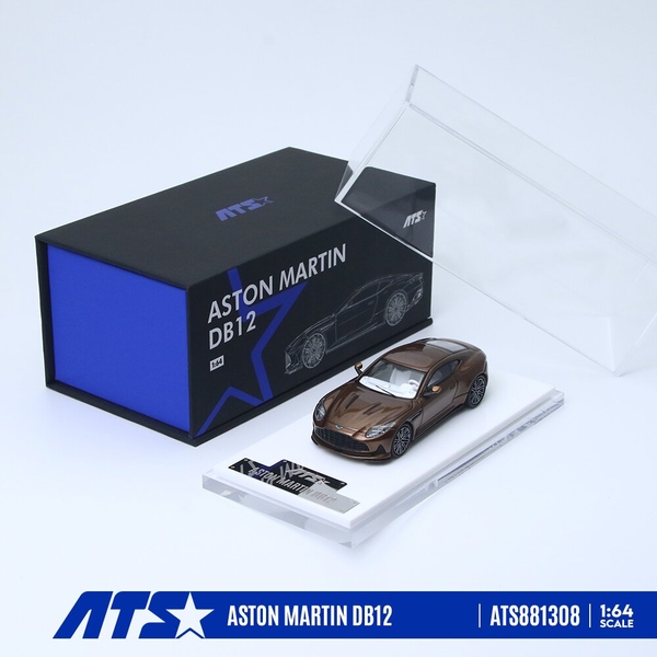 【11月予約】1/64 アストンマーチン DB12 マグネト・ブロンズ 完成品ミニカー ATS881308
