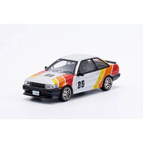 1/64 トヨタ カローラレビン TRDデコ 右ハンドル仕様 完成品ミニカー LL-009-28