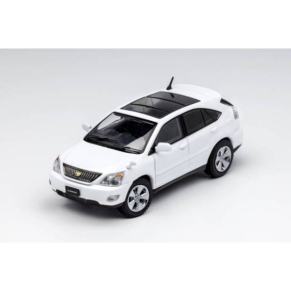 1/64 トヨタ ハリアー ホワイト 完成品ミニカー KS035-280