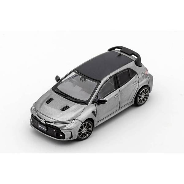 1/64 トヨタ GRカローラ 右ハンドル仕様 グレー 完成品ミニカー KS041-363