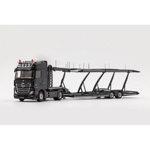1/64 メルセデス・ベンツ アクトロス 2 左ハンドル仕様 ブラック 完成品ミニカー KS069-403