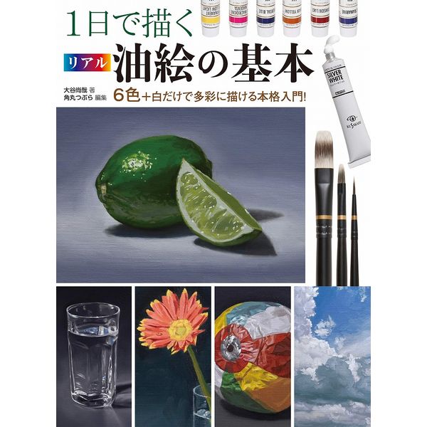 《送料無料》1日で描くリアル油絵の基本 6色+白だけで多彩に描ける本格入門！ 書籍