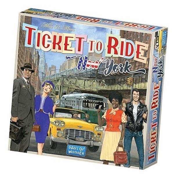 チケット・トゥ・ライド：ニューヨーク 多言語版 アナログゲーム 0824968299609