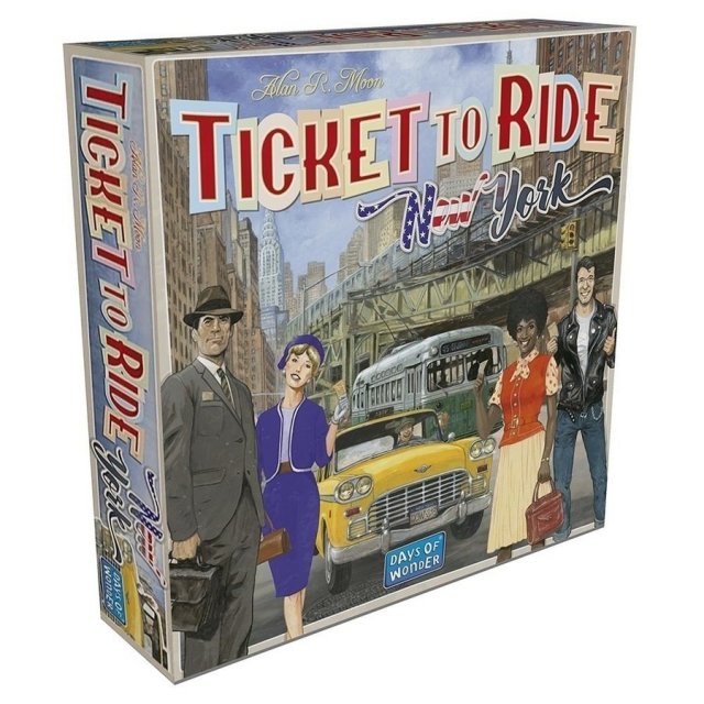 ホビージャパン チケット・トゥ・ライド：ニューヨーク アナログゲーム 0824968299609【倉庫取寄せ】