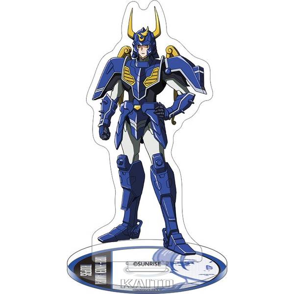 鎧真伝サムライトルーパー CD風アクリルスタンド／上杉 魁人 キャラグッズ 4550621442209【在庫品】