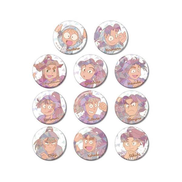 忍たま乱太郎トレーディング プリズムパターン 缶バッジ ver.A 11個入BOX キャラグッズ 4571622765371 【在庫品】