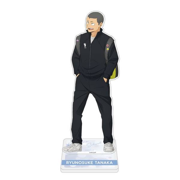 ハイキュー!! 描き下ろしアクリルスタンド 田中龍之介 坂ノ下商店 キャラグッズ 4571691873120【在庫品】