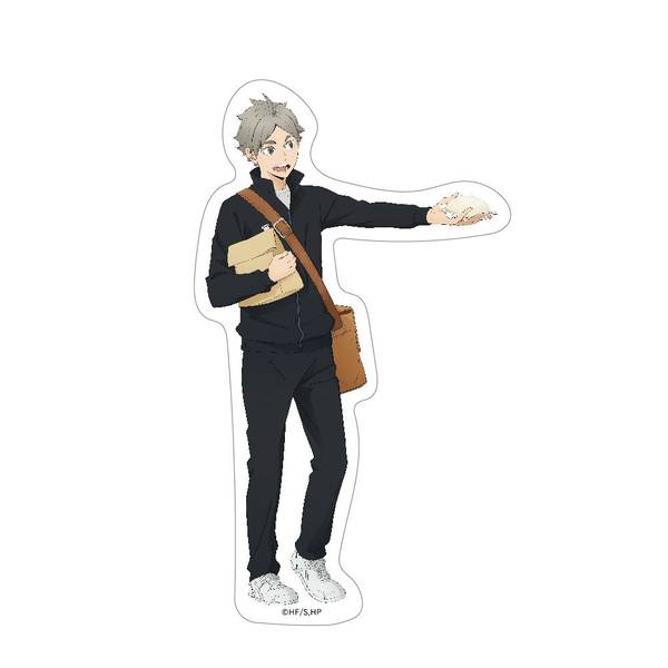 ハイキュー!! 描き下ろしダイカットステッカー 菅原孝支 坂ノ下商店 キャラグッズ 4571691873236【在庫品】