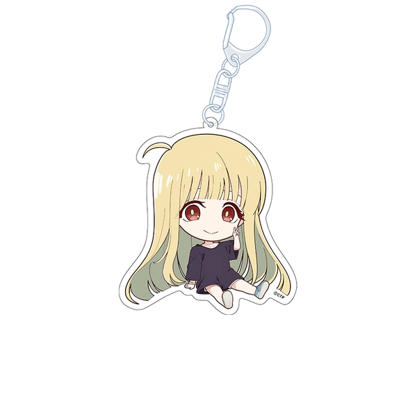 超かぐや姫！ ぺたん娘アクリルキーホルダー かぐや/現実