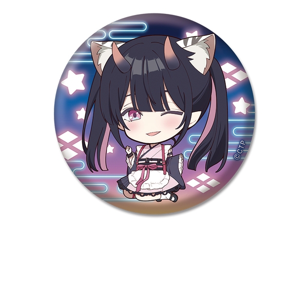 超かぐや姫！ ぺたん娘缶バッジ 駒沢乃依